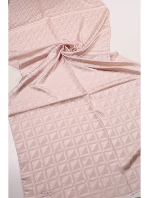Piramit Monogram Floş Şal - Desen-04 - Renk-19-93
