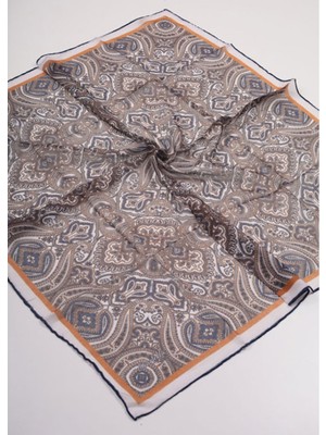 Scarfella Soft El Dikişli Eşarp DESEN-195 - Renk-18-93