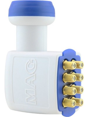 Mag Altın Uçlu Sekizli Lnb 8 Li Çanak Anten Uydu Cihazı Lnb Si