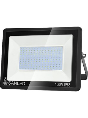 ŞANLED 100W 9000 Lümen 6500K Beyaz Işık Smd LED Projektör-1 Adet