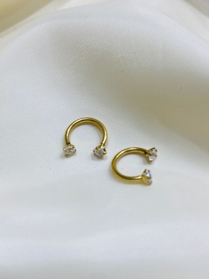 Frezya Aksesuar Çelik Gold Piercing