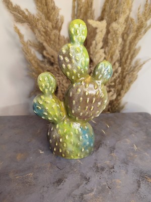 Gardenya Kaktüs Polyester Biblo Model 2