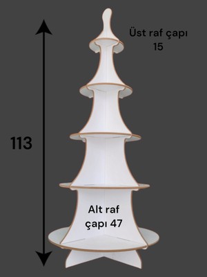 Woodplus Dekoratif Orta Raf