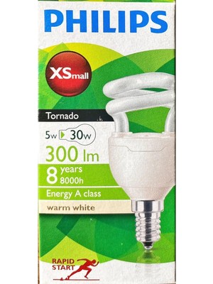 Philips 5 Watt Tasarruflu Ampul-Sarı Işık