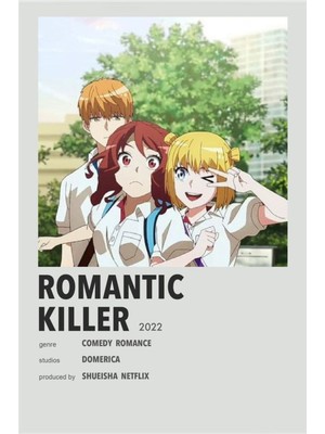 Rollas Store Romantıc Kıller Anime A4 Boy Poster