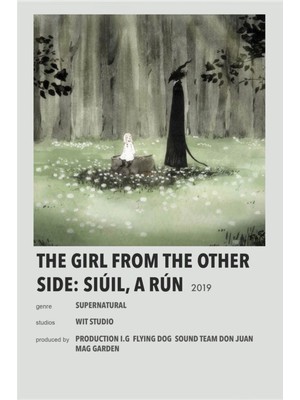 Rollas Store The Girl From The Other Side Anime A4 Boy Poster