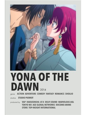 Rollas Store Yona Of The Dawn Anime A4 Boy Poster