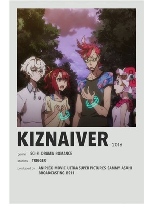 Rollas Store Kıznaıver Anime A4 Boy Poster