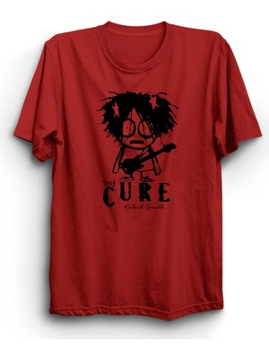 The Fame The Cure, Cartoon Robert Smith, Rock Metal Müzik Unisex %100 Pamuk Tişört