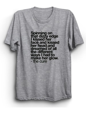 The Fame The Cure, Just Like Heaven, Rock Metal Müzik Unisex %100 Pamuk Tişört