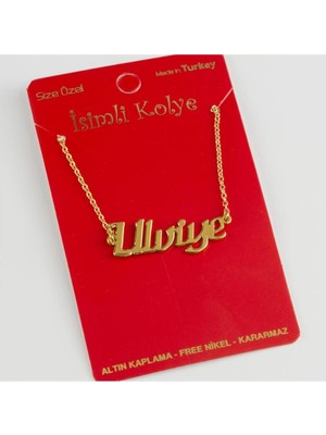 Bijuteri Net Ulviye Isimli Kolye (Kişiye Özel)