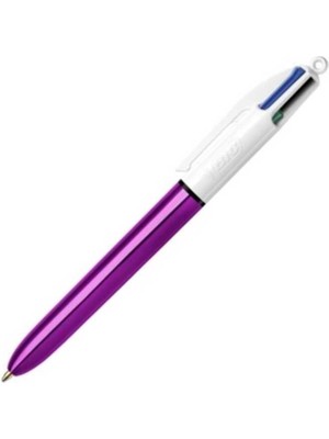 Bic 4 Colours Tükenmez Kalem Mor 950617