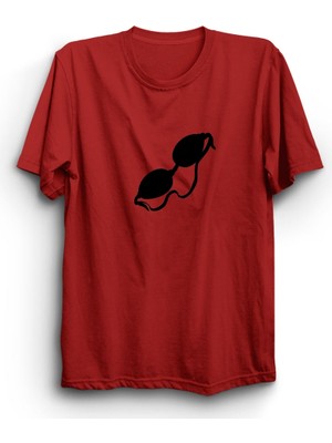 The Fame Yüzme, Yüzücü, Swimmer, Sea Goggles, Deniz Gözlüğü %100 Pamuk Tişört