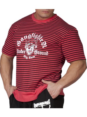 Çizgili Body Tişört Big Sam 2562