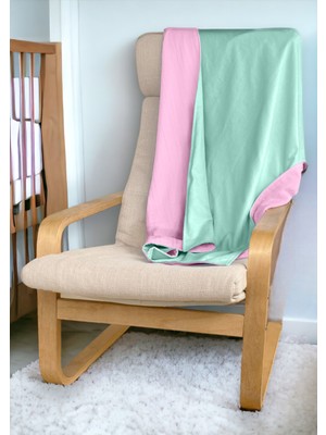 Joyous Mom & Kids Çok Amaçlı Bürümcük Pazen Örtü Bebek Battaniyesi  Pamuk Kalın Battaniye Çift Yönlü Kullanım