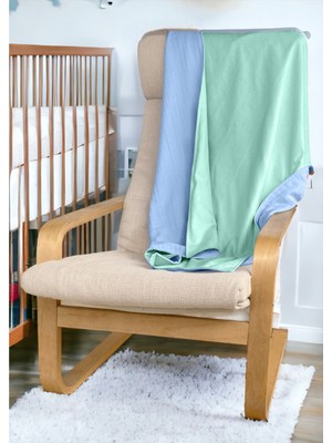 Çok Amaçlı Bürümcük Pazen Örtü Bebek Battaniyesi %100 Pamuk Kalın Battaniye Çift Yönlü Kullanım