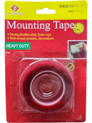 Şeffaf Çift Taraflı Bant,çift Taraflı Yapışkan Bant Şeffaf 19MM x 2m (2 Metre )
