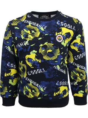 Fenerbahçe Çocuk Trıbun Gol Pattern Sweat