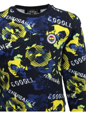 Fenerbahçe Çocuk Trıbun Gol Pattern Sweat