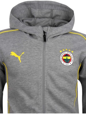 Puma Fenerbahçe Kapşonlu Grı Sweat