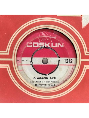 Müzeyyen Senar - O Ağacin Alti Ben Garibim 45'lik - Plak