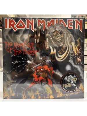 Iron Maiden - The Number Of The Beast Lp - Plak