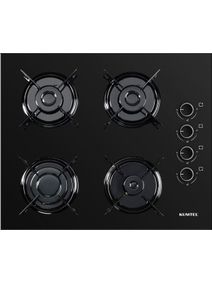Kumtel Italian Design Cam Ankastre Ocak KO-40TAHDF