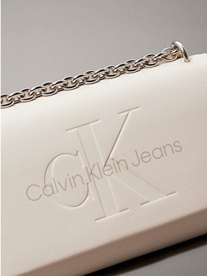 Calvin Klein Sculpted Ew Flap W/CHAIN25 Mono Kadın Çanta