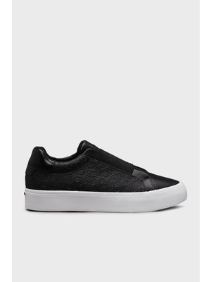 Calvin Klein Deri Logolu Sneaker Ayakkabı HW0HW02219BEH Kadın Ayakkabı HW0HW02219 Beh