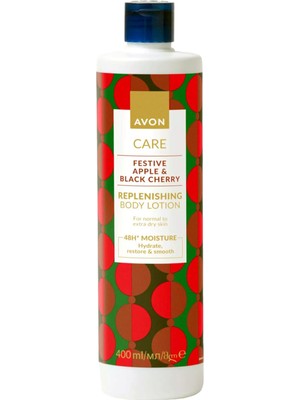 Avon Care Festive Elma ve Siyah Kiraz İçeren Tazeleyici Vücut Losyonu 400 ml