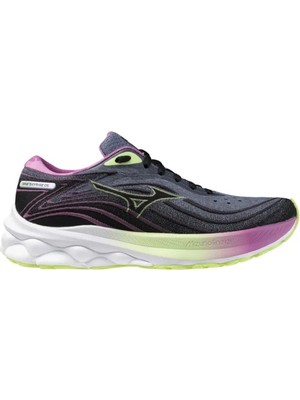 Mizuno Wave Skyrise 5 Roxy Kadın Koşu Ayakkabısı Siyah / Çok Renkli