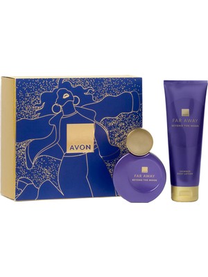 Avon Far Away Beyond The Moon Kadın Parfüm ve Vücut Losyonu Hediye Seti