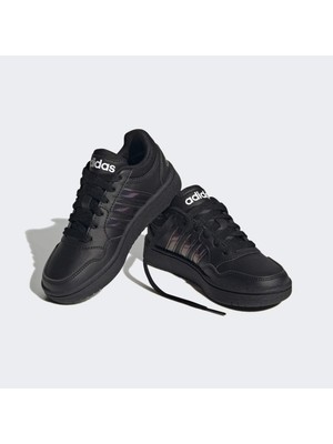 adidas AGZ9671 Hoops 3.0 K &ccedil;ocuk Spor Ayakkabı Siyah