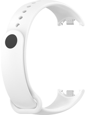 AktarMobile Xiaomi Mi Band 8 / 9 Uyumlu Silikon Kordon Spor Kayış Soft Jel Band Özel Pim Tasarımı
