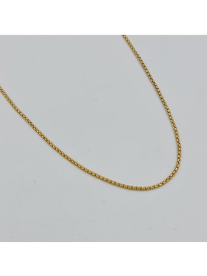 SE Jewellery Gold 1 mm 70 cm Klasik Zincir