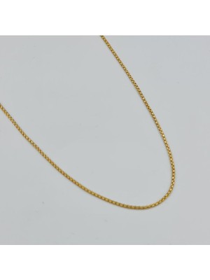 SE Jewellery Gold 1 mm 70 cm Klasik Zincir