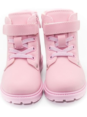 KU&PA SHOES Çocuk Ayakkabı Pembe Bot