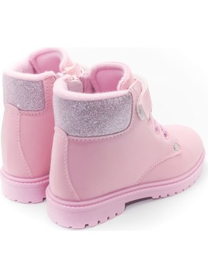 KU&PA SHOES Çocuk Ayakkabı Pembe Bot