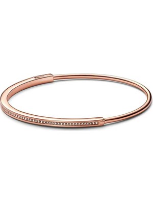 Lines Bijuteri Signature Rose I-D Pavé Bilezik