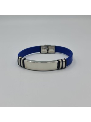 SE Jewellery Çelik Vıp Spor  Kauçuk Erkek Bileklik