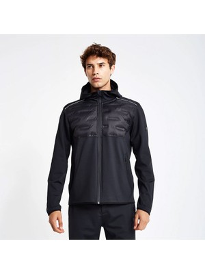 Lescon Fermuarlı Kapşonlu Üst Siyah 24KTEO001075-633