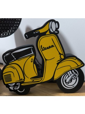 Work3d Vespa Light Box - Masaüstü Lamba - Dekoratif - Modern