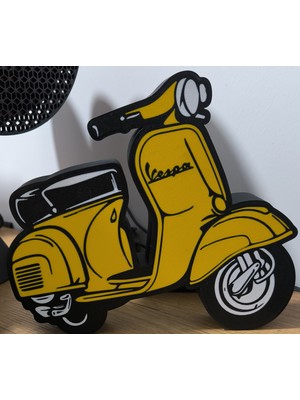 Work3d Vespa Light Box - Masaüstü Lamba - Dekoratif - Modern