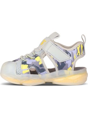 Vicco Monrovia Ilk Adım Bebek Ortopedik Çocuk Spor Sandalet Gri