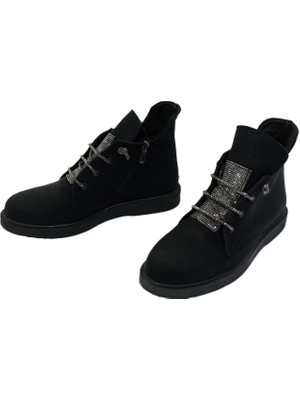 KAFKASLAR AYAKKABI Kafkaslar Kısa Model Bayan Taşlı Bot