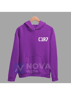 Biy Store Ciro Immobile Sırt Yazı Forma Baskılı Unisex Kapüşonlu Yeşil Kışlık Sweatshirt