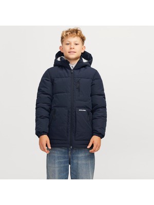 Jack & Jones Çocuk Rüzgara Dayanikli Kapüsonlu Puffer Mont - Otto