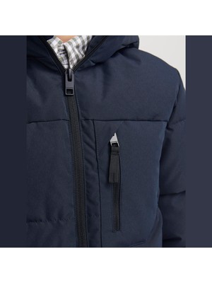 Jack & Jones Çocuk Rüzgara Dayanikli Kapüsonlu Puffer Mont - Otto