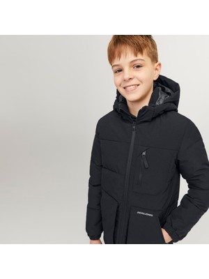 Jack & Jones Çocuk Rüzgara Dayanikli Kapüsonlu Puffer Mont - Otto