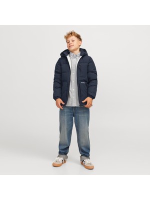 Jack & Jones Çocuk Rüzgara Dayanikli Kapüsonlu Puffer Mont - Otto